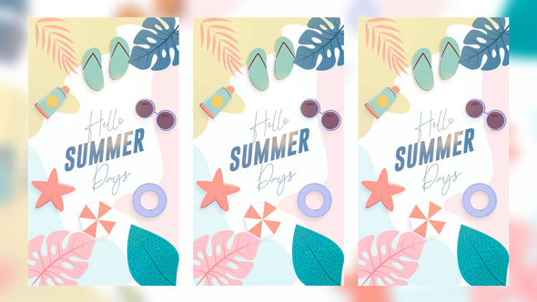 Photo of Intro – Summer Intro Instagram Stories, Reels, TikTok, Shorts – Videohive 58370114