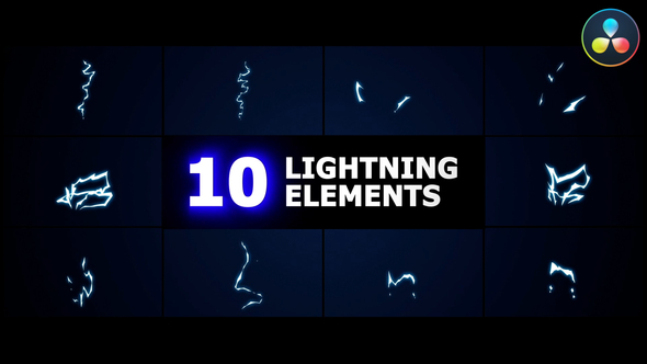 Photo of Lightning Elements | DaVinci Resolve – Videohive 58498716