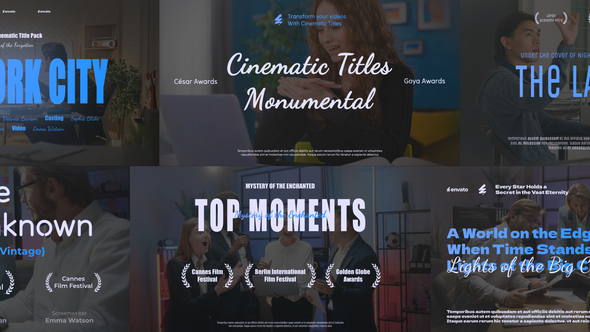 Photo of Luxe Cinematic Titles Pack – Videohive 58340893