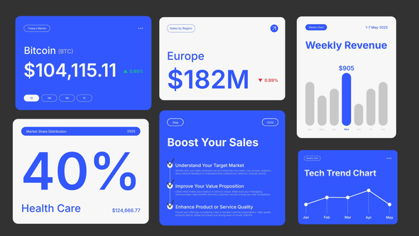Photo of Market Sales Infographic – Videohive 58404873