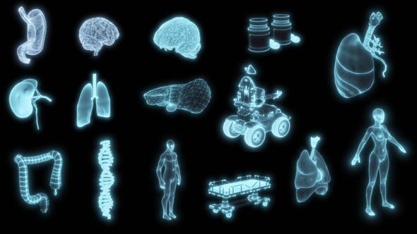 Photo of Medical Elements HUD Pack – Videohive 58371313