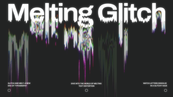 Photo of Melting Glitch Titles | DR – Videohive 58053441