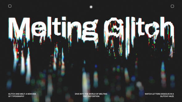 Photo of Melting Glitch Titles – Videohive 57642829