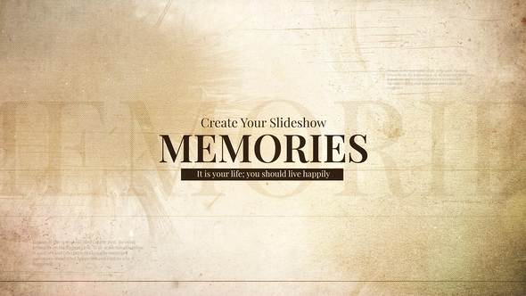 Photo of Memories – Videohive 58640230