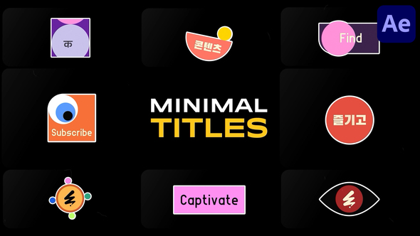 Photo of Minimal Titles | After Effects – Videohive 58359912