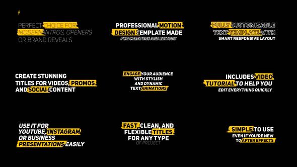 Photo of Modern Text Animation | AE – Videohive 58276157