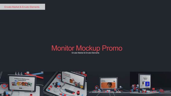 Photo of Monitor Mockup – Videohive 58627701