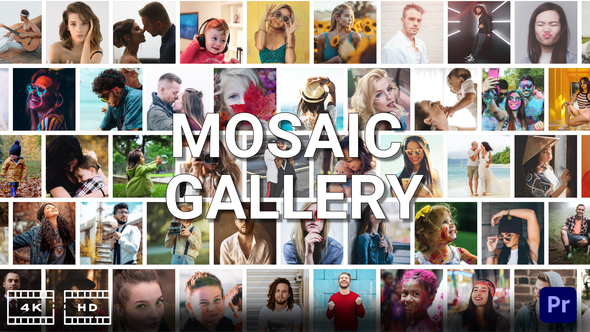 Photo of Mosaic Photo Logo Gallery | Carousel Logo | Carousel Photo Gallery – Videohive 33472878