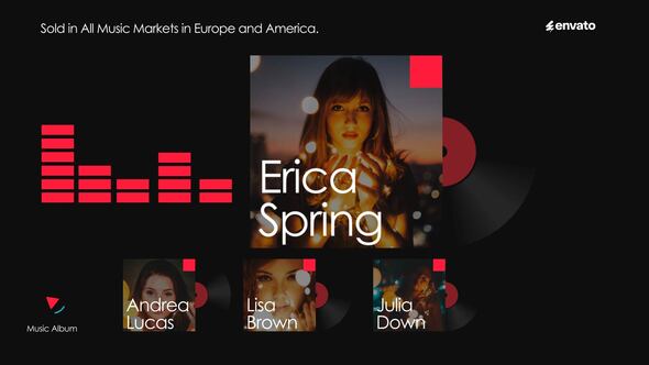 Photo of Music Album Introduction – Videohive 58274521