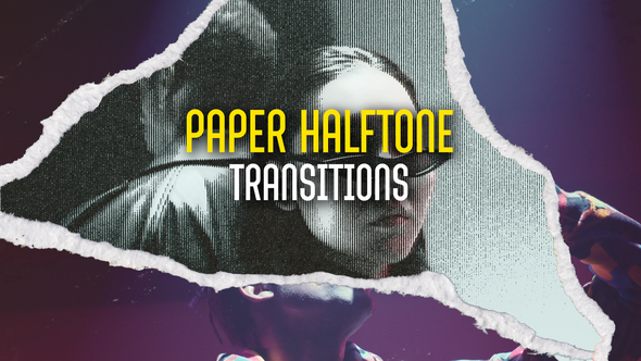 Photo of Paper Halftone Transitions | MOGRT – Videohive 58675945