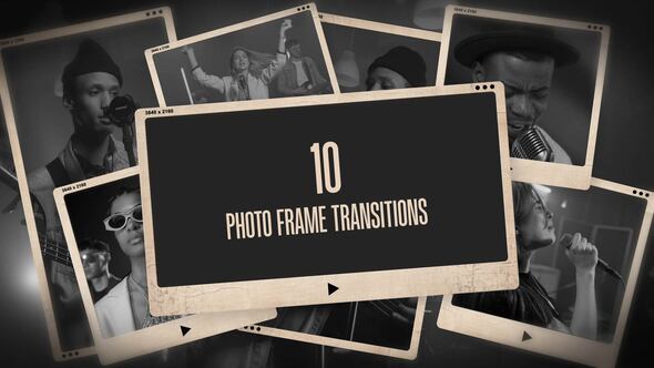 Photo of Photo Frame Transitions | MOGRT – Videohive 58498874