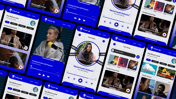 Photo of Podcast Apps Media – Videohive 58606063