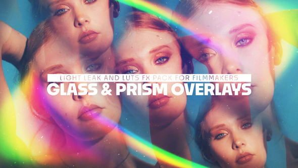 Photo of Prism Glass FX Bundle – Cinematic Overlays, LUTs & Light Leaks in 4K – Videohive 58274098
