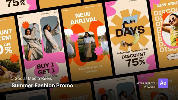 Photo of Reels – Summer Fashion Promo After Effect Project Files – Videohive 58592244