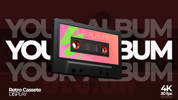 Photo of Retro Cassete Promotion Premiere – Videohive 58311855