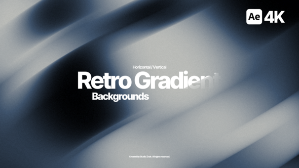 Photo of Retro Gradient Backgrounds – Videohive 58608630