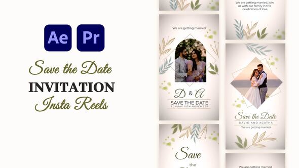 Photo of Save the Date Invitation Instagram Reels – Videohive 58272772