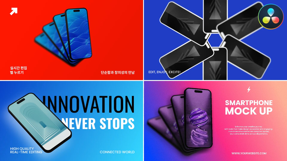 Photo of Smartphone MockUp | DaVinci Resolve – Videohive 58690405