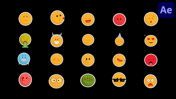 Photo of Social Media Emoji for After Effects – Videohive 58638288