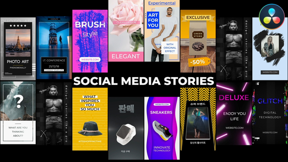 Photo of Social Media Stories | DaVinci Resolve – Videohive 58292235