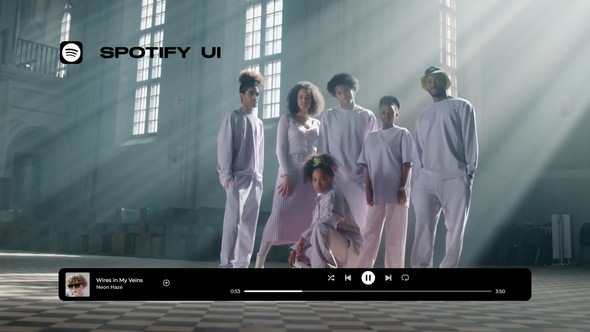 Photo of Spotify UI – Videohive 58392065
