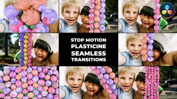 Photo of Stop Motion Plasticine Seamless Transitions | DaVinci Resolve – Videohive 58356049
