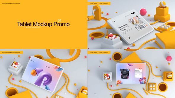 Photo of Tablet Mockup – Videohive 58628075