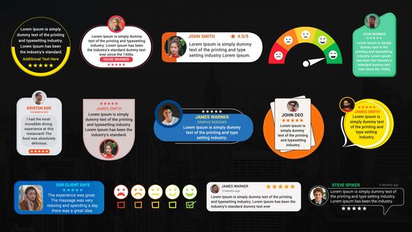 Photo of Testimonial Titles Pack – Videohive 58562377