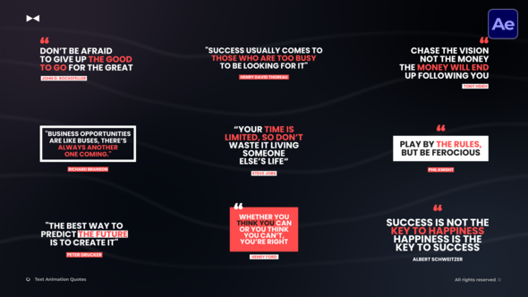 Photo of Text Animation Quotes  AE – Videohive 58406160