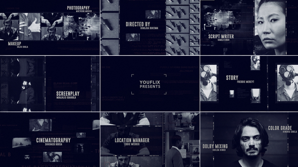Photo of Title Sequence Crime – Videohive 58107464