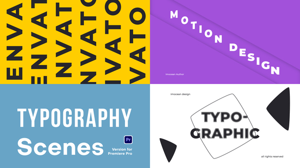 Photo of Big Typography Scenes – Premiere Pro – Videohive 44455524