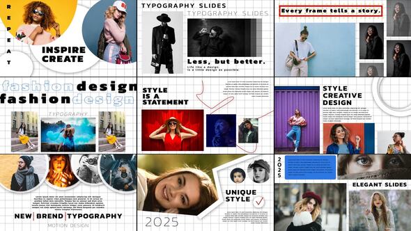 Photo of Typography Slides 1.0 | AE – Videohive 58425618