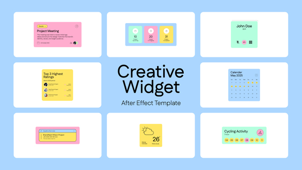 Photo of UI Creative Widget – Videohive 58503036