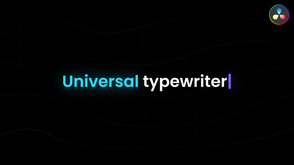 Photo of Universal Typewriter  DR – Videohive 58444450