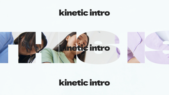 Photo of Upbeat Kinetic Intro – Videohive 58676515