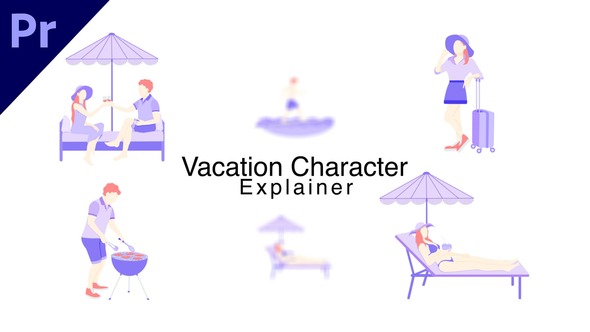 Photo of Vacation Character Explainer – Videohive 58497303
