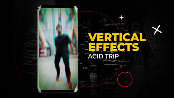 Photo of Vertical Acid Trip Effects | Premiere Pro – Videohive 58624654