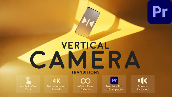 Photo of Vertical Camera Transitions for Premiere Pro – Videohive 58358202