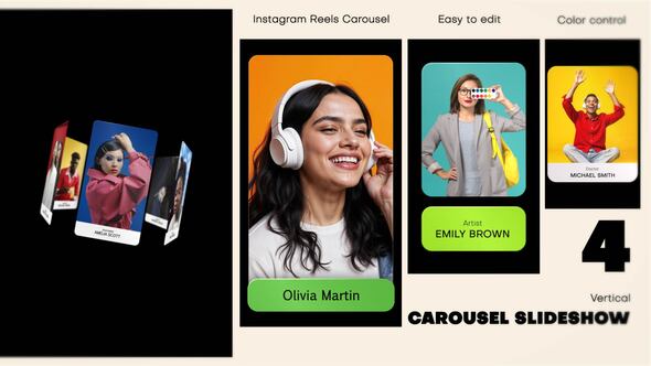 Photo of Vertical Carousel Instagram Reels – Videohive 58273210