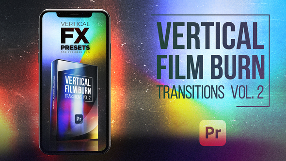 Photo of Vertical Film Burn Transitions Pack. Vol. 2 – Videohive 58311273