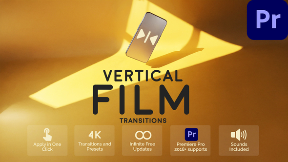 Photo of Vertical Film Transitions for Premiere Pro – Videohive 58362696