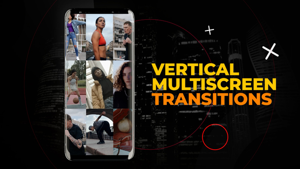 Photo of Vertical Multiscreen Transitions | Apple Motion – Videohive 58678021