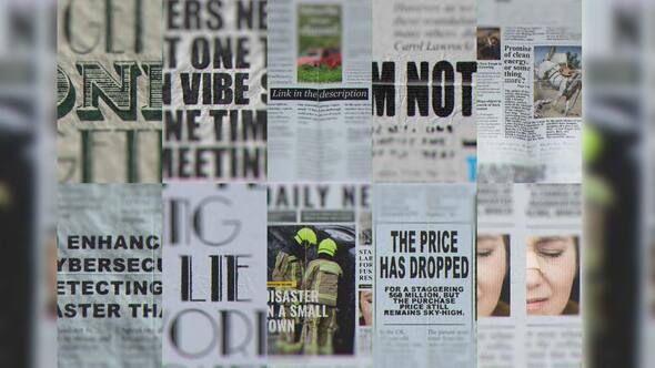 Photo of Vertical Newspaper Stories – Videohive 58543172