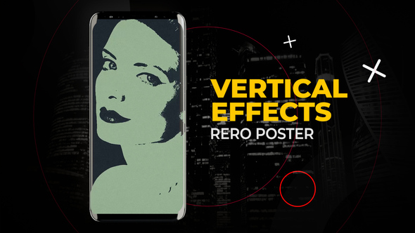 Photo of Vertical Retro Poster Effects | After Effects – Videohive 58473388