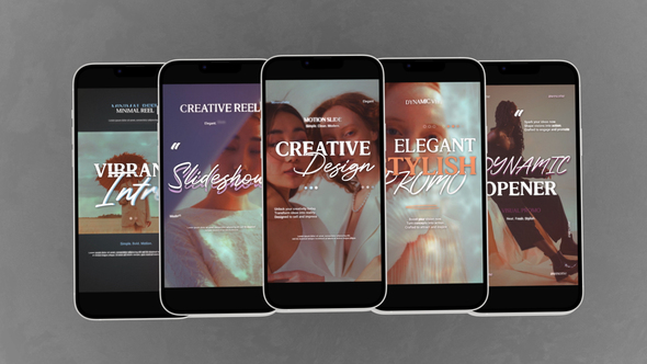 Photo of Vertical Stylish Kinetic Typography Slides – Videohive 58655124