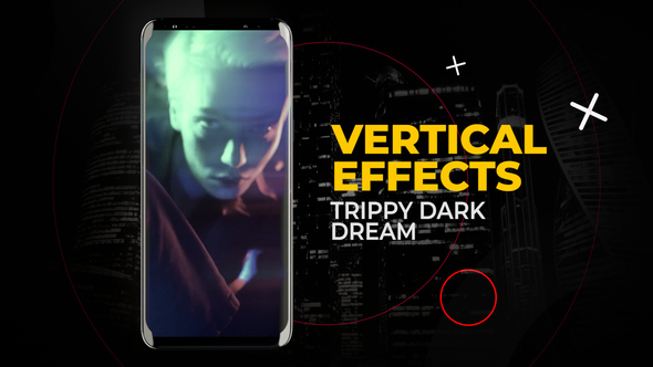 Photo of Vertical Trippy Dark Dream Effects – Videohive 58344317