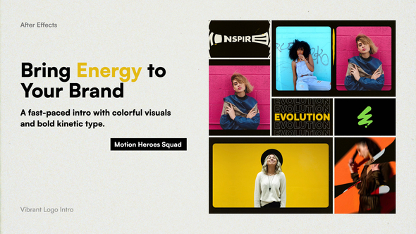 Photo of Vibrant Logo Intro – Videohive 58606460