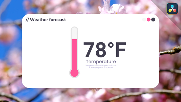 Photo of Weather Thermometer | DaVinci Resolve – Videohive 58423725
