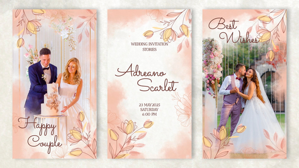 Photo of Wedding Invitation – Videohive 56458681