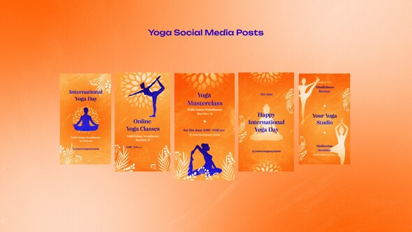 Photo of Yoga Social Media Posts – Videohive 58546965
